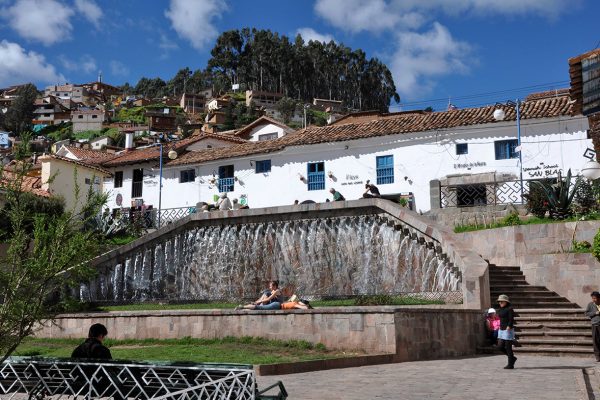 Plaza del Barrio de San Blas - Cusco
